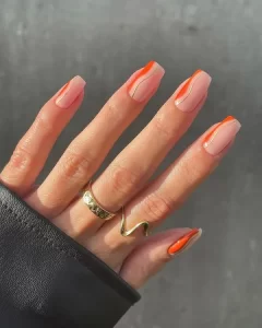 Orange Nail Designs (2023)
